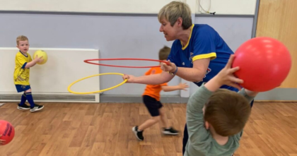 Kids Gymnastics Training